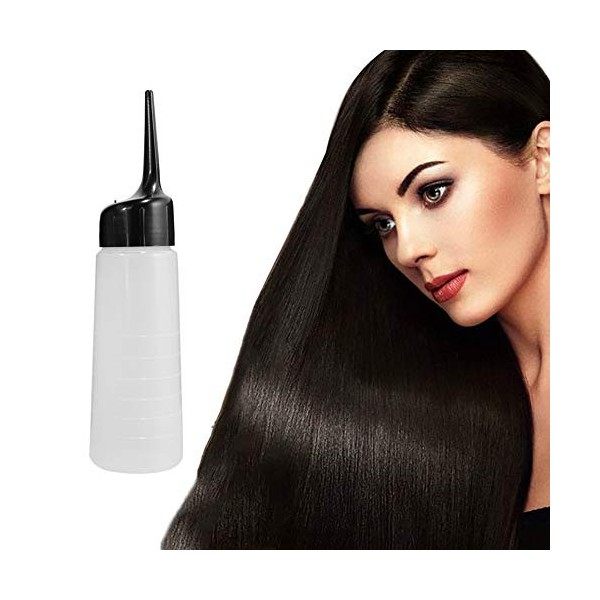 Xiton 1PC En Plastique éTanche Applicateur Bouteille Salon Cheveux Bouteille Applicatrice à Long Bec De Nettoyage Pour Cuve P