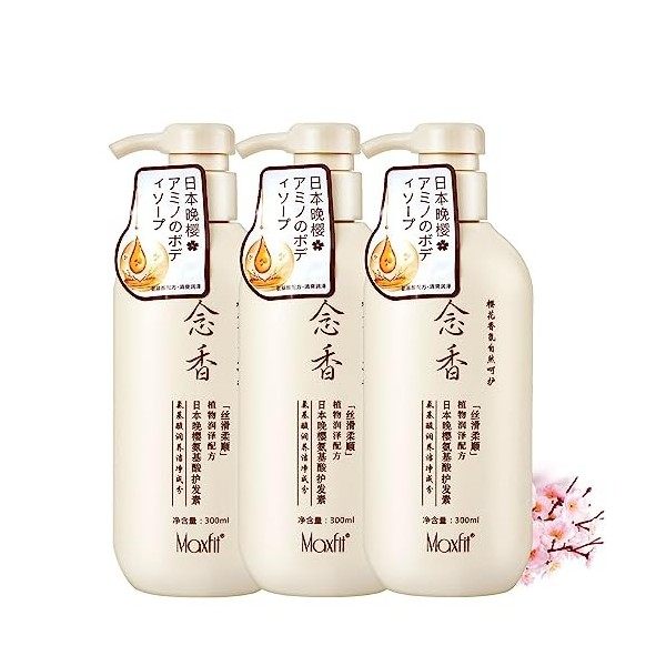 Sakura Japanese Shampoo - Sakura Japanese Shampoo for Hair Loss, Sakura No. 1 Japanese Shampoo and Conditioner, Sakura Shampo