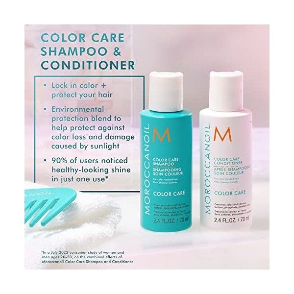 Shampooing et Après-shampooing Soin Couleur Moroccanoil 70 ml