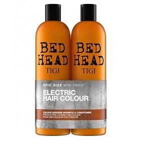 Bed Head by Tigi Colour Goddess shampooing et après-shampooing pour cheveux colorés, lot de 2x750 ml & Urban Antidotes Resurr