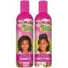 African Pride Dream Kids Olive Miracle Shampoing hydratant et après-shampoing démêlant - 355 ml