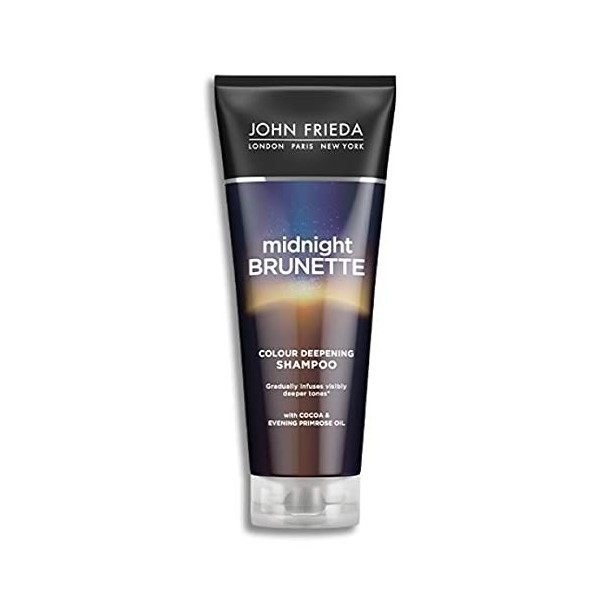 MULTIPLE John Frieda Brilliant Brunette Midnight Brunette Shampooing profond de couleur 250 ml et brunette par John Frieda Co