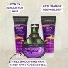 John Frieda Frizz Ease Miraculous Recovery Gift Set - Shampoo, Conditioner & Miracle Drops. Anti-Frizz Haircare Bundle for Dr