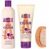 Bonza Colour Ensemble shampooing et après-shampoing avec 1 shampooing de couleur Aussie Bonza 300 ml, cheveux ternes pour fem