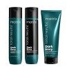 Matrix | Trio Dark Envy | Shampoing + Après-Shampoing + Masque | Pour Cheveux Colorés | Neutralise Des Reflets Rouges + Brill