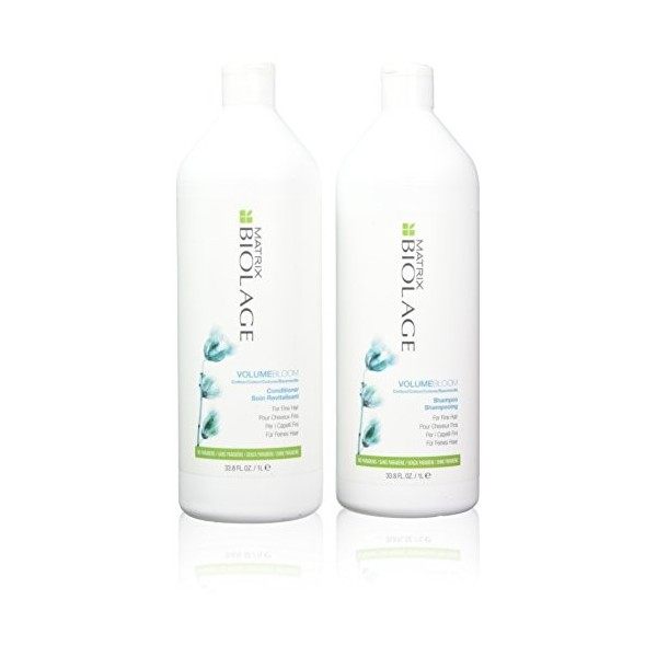Matrix Biolage Volumatherapie Volumizing Shampoo and Conditioner 33.08oz Duo by Matrix Biolage [Beauty] English Manual 