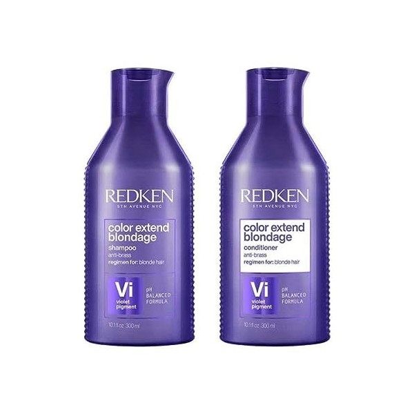 Redken Color Extend Blondage Kit Anti-Jaune Shampoo 300ml Conditioner 300ml