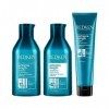 Redken Shampoing Extreme Long 300 ml, après-shampoing 300 ml et scellant 150 ml