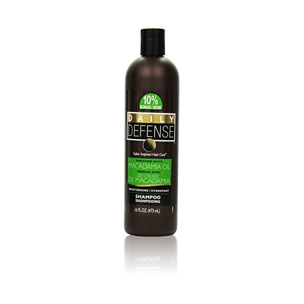 Quotidien Défense Macadamia Huile Shampooing + Après-shampooing 473 ML - Grand, Sain et Brillant Cheveux