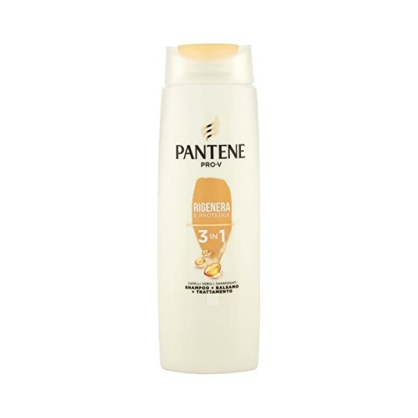 Pantene Pro-V régénère et protège 3 en 1, shampooing + revitalisant + traitement, 225 ml