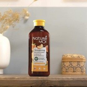 Naturé Moi - Shampooing Nourrissant - Soin Cheveux Secs et Abîmés - Shampooing Sans Sulfate - Nourrit et Répare - Abricot et 