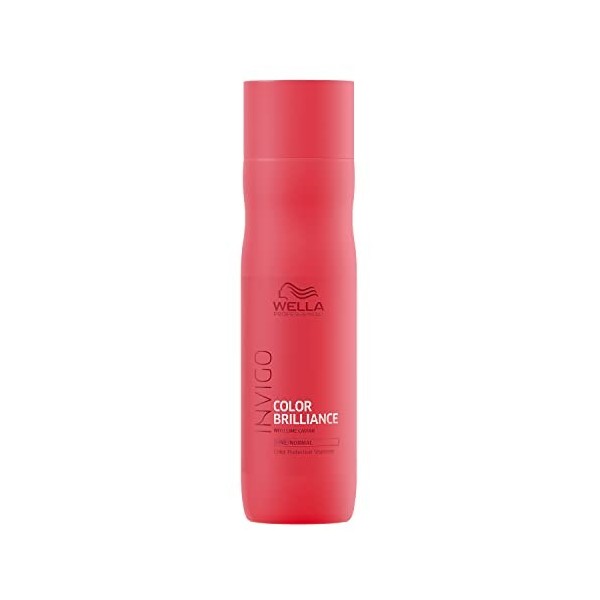 Wella Professionals - Color Brilliance Shampoing pour cheveux colorés fins à normaux - 250ml