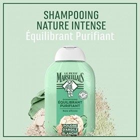 Le Petit Marseillais Shampooing Pureté Infusion Thym Et Argile Blanche Bio