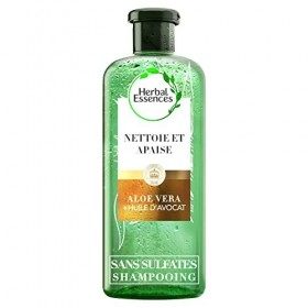 Herbal Essences Aloe Vera Et Huile D’Avocat Shampoing Sans Sulfates, Avocado ap-sh, 225 ml Lot de 1 