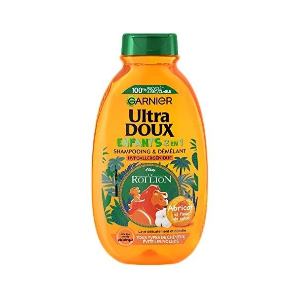 Garnier Ultra Doux Disney Roi Lion Shampooing Démêlant abricot kids 300 ml