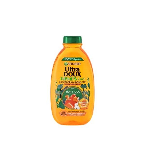 Garnier Ultra Doux Disney Roi Lion Shampooing Démêlant abricot kids 300 ml