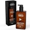 Shampoing à barbe et cheveux SANS SULFATE - 300ml à base Huile dargan et Huile de Jojoba | Pour lentretien et le soin de ba