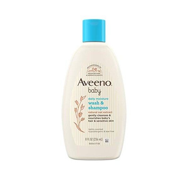 Aveeno Shampooing pour cheveux et corps sans déchirure 227 g