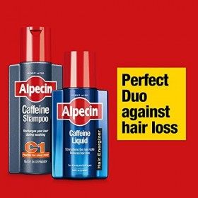 Alpecin Caféine Shampooing C1 250 ml + Alpecin Caféine Liquide 200 ml shampooing + liquide anti-chute 