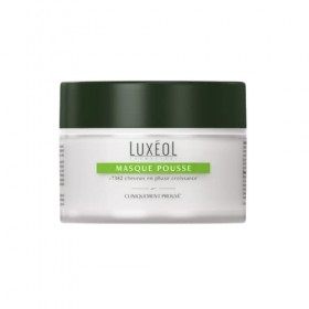 Luxéol – Masque Pousse – Aide à la Pousse des Cheveux* – Apporte Force & Densité* – Cliniquement Prouvé* – 200 ml & Shampooin