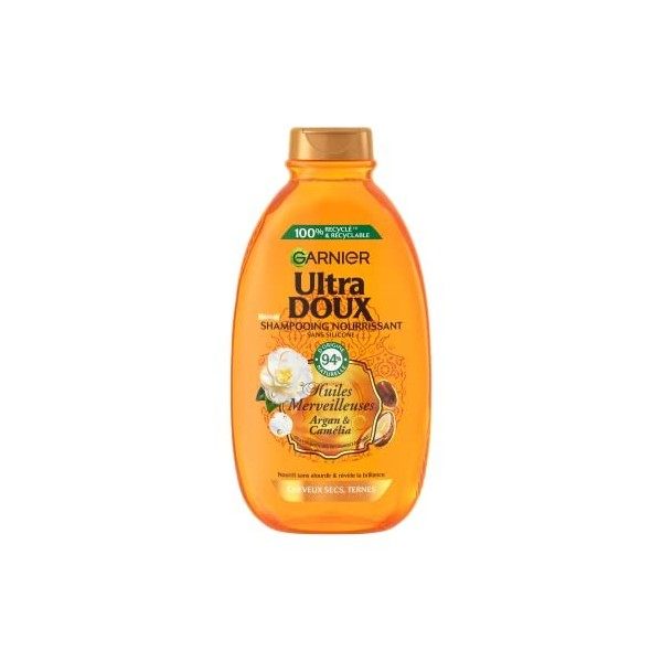 Garnier Ultra Doux Shampooing Nourrissant huile dargan camélia 300 ml