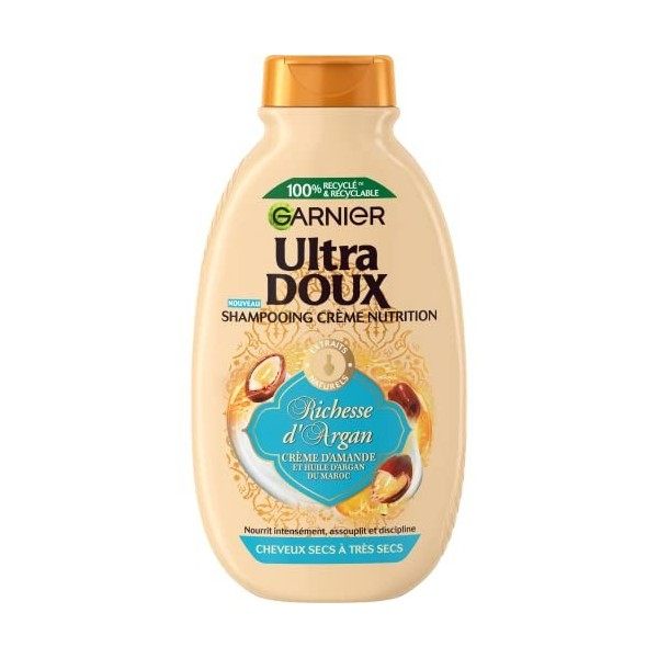 Garnier Ultra Doux Shampooing Nourrissant huile dargan camélia 300 ml