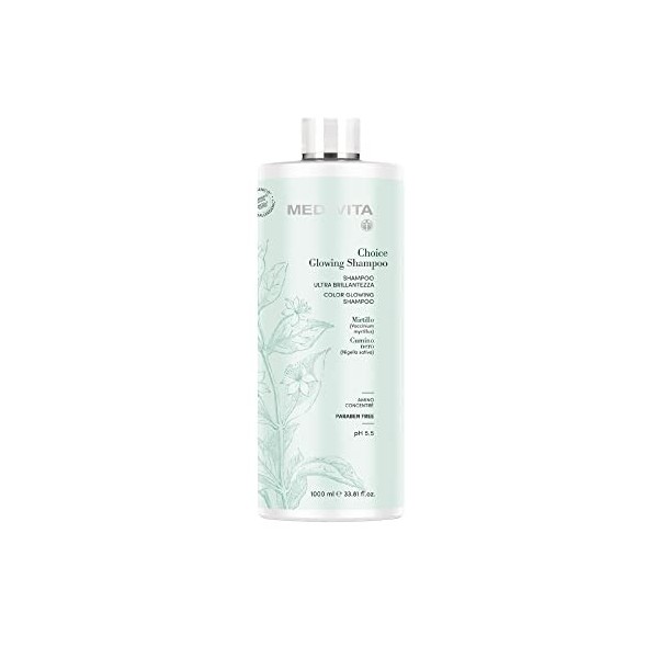 Medavita Choice Glowing Shampoo 1000ml - ultra brillance