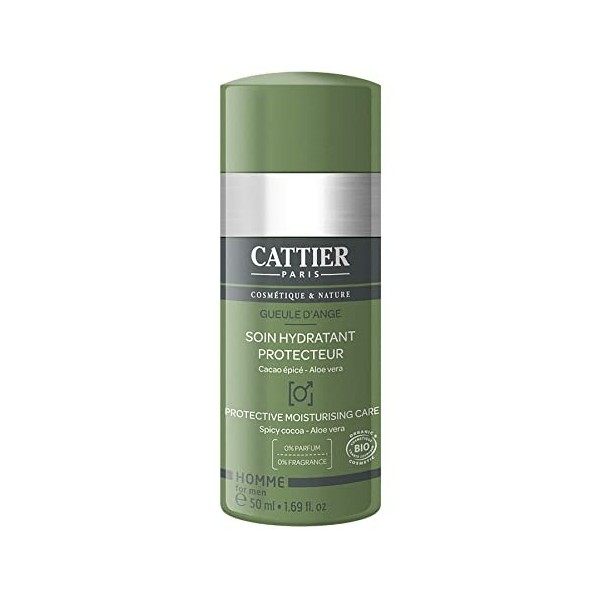 Cattier Soin Hydratant Protecteur Homme Gueule dAnge Bio 50 ml