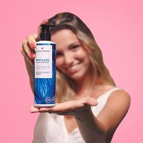 SPOTLESS Shampooing contre la dermatite séborrhéique et contre les pellicules I Shampooing biologique pour cuir chevelu sensi