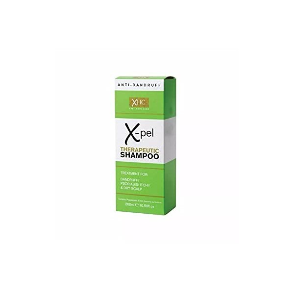 Xpel - Lot de 3 shampooings thérapeutiques pour le traitement des pellicules, du psoriasis et pour la sécheresse et les déman