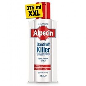 Alpecin Dandruff Killer Shampooing Antipelliculaire 375ml | Élimine et Prévient Efficacement les Pellicules