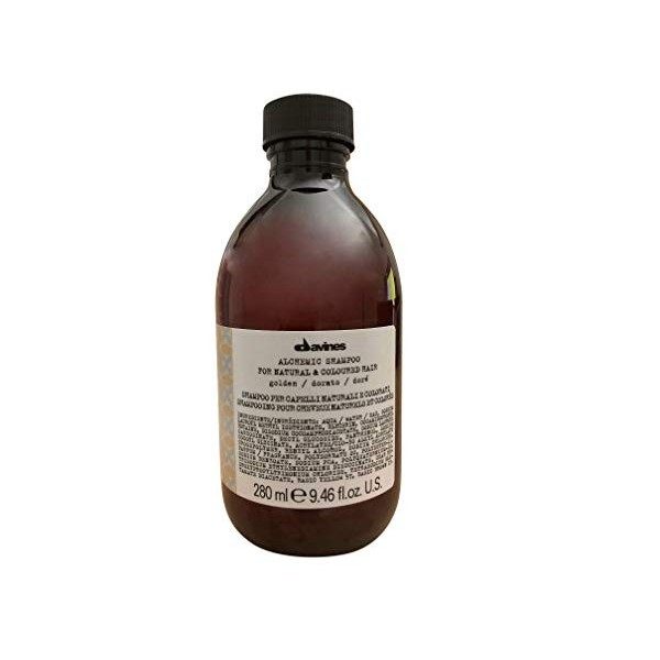 Alchemic Shampooing Alchemic Golden - Cheveux dorés ou blond de miel naturels ou colorés - 250 ml 8,45 oz 