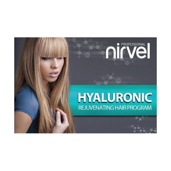 Kit de traitement rajeunissant hyaluronique pour cheveux brillants et sains