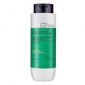 NATURA - Lumina Shampooing Low-Poo pour Cheveux Frisés ou Crépus - 100% Végan - Cruelty Free - 300ml
