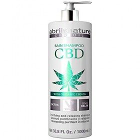 abril et nature - Shampoing anti-oxydant, hydratant et détox - 1.000ml. - Effet relaxant pour tous les types de cheveux