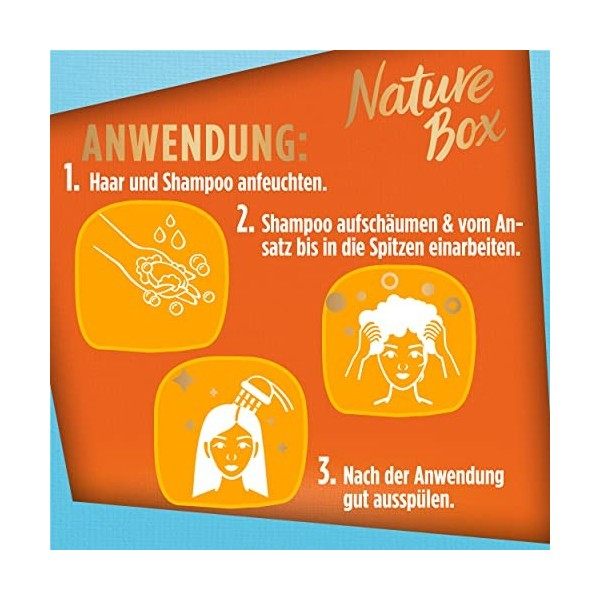 Nature Box Shampoing solide nourrissant à lhuile dargan 85 g