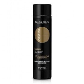 ESSENTIEL Keratin Shampooing Réparation Ultime pour Cheveux Fragilisés, Cèdre, 250 ml