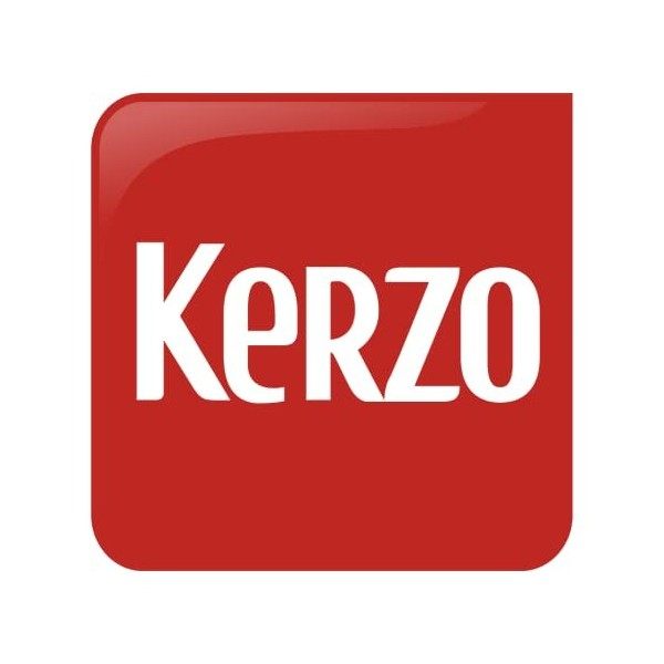 Kerzo Shampooing Force Revitalisante Extrait Naturel de Citrus Action Fortifiante pour Cheveux Normaux Blanc 1200 ml