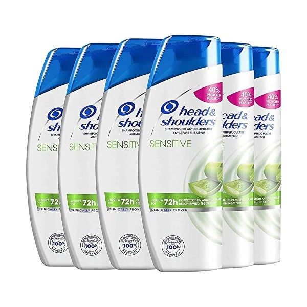 Head & Shoulders 2-en-1 Shampooing Antipelliculaire Et Soin Sensitive, Jusqu’à 100% Des Pellicules Éliminées, Cliniquement Pr