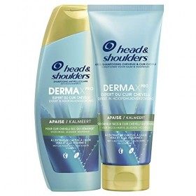 Head & Shoulders Shampooing, Derma X Pro Apaise Sh et Ap-sh, Ensemble de 2 pièces