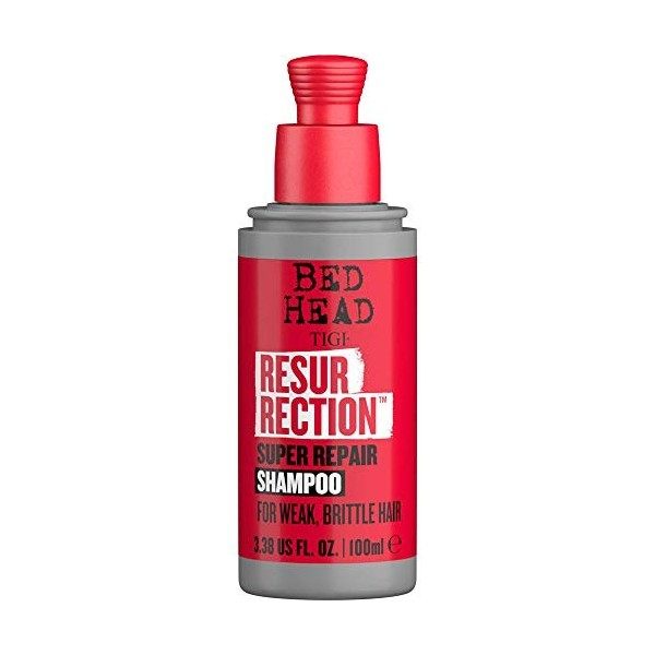 TIGI Bed Head Resurrection Shampooing Réparateur Pour Cheveux Abîmés Format Voyage 100 Ml