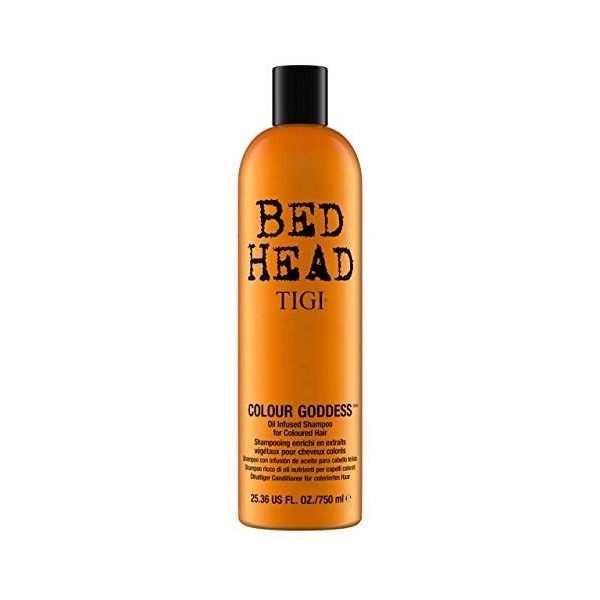 Tigi Bed Head Color Goddess Duo Pack pour cheveux colorés shampooing 750ml et revitalisant 750ml 