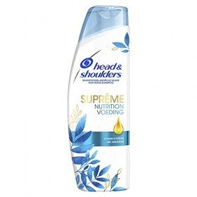 Head & Shoulders, Suprême Nutrition Shampoing Antipelliculaire À lHuile D’argan, Nettoie vos Cheveux en Profondeur, Lot de 6