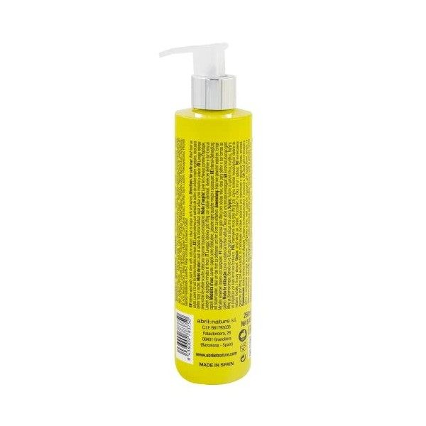 abril et nature - Bain Shampoo Gold Lifting - Shampoing Hydratant - 250 ml - Pour Cheveux Bouclés - Soin des Cheveux avec des