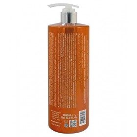 abril et nature - Shampoing Hydratant et Réparateur Nature-Plex- 1000 ml - Pour Cheveux Très Abîmés - Contient de lAcide Hya