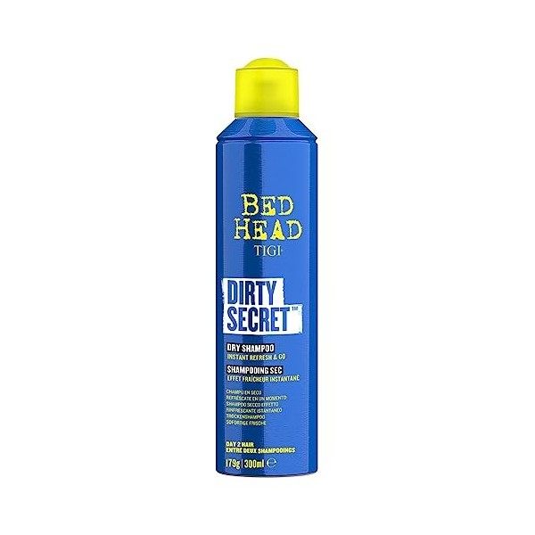 TIGI Bed Head Dirty Secret Shampooing Sec Effet Rafraîchissant Instantané 300 Ml