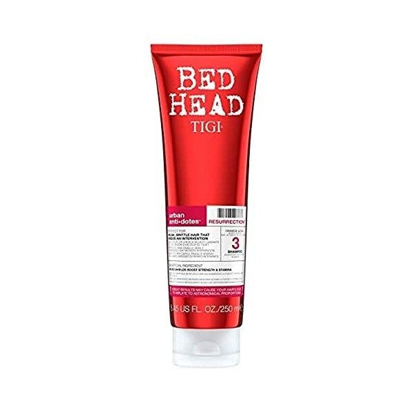 Tigi Bed Head - Shampooing pour Cheveux Mous et Cassants - Urban Antidotes Resurrection - 250ml