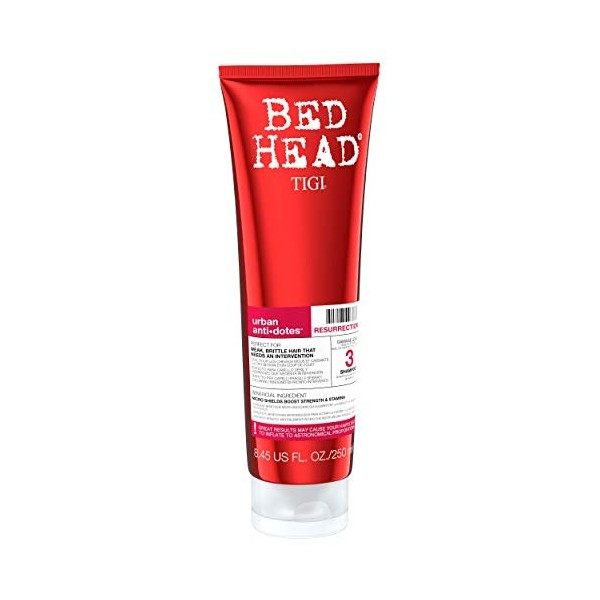 Tigi Bed Head - Shampooing pour Cheveux Mous et Cassants - Urban Antidotes Resurrection - 250ml
