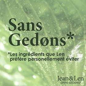 Jean & Len Shampooing hydratant Romarin & Gingembre, pour cheveux secs et cassants, avec complexe hydratant, parfum frais et 