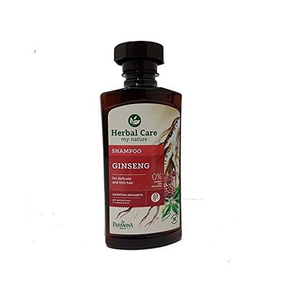 Herbal Care ginseng Shampooing pour cheveux fins et délicats Farmona